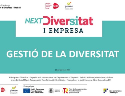 Sessió formativa “Com motivar les empreses a incorporar la perspectiva de la diversitat?”